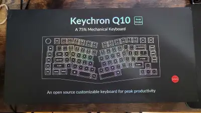 Keychron Q10 aluminum keyboard, View more