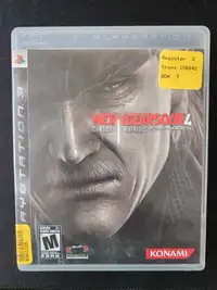 Metal Gear Solid 4 Playstation 3