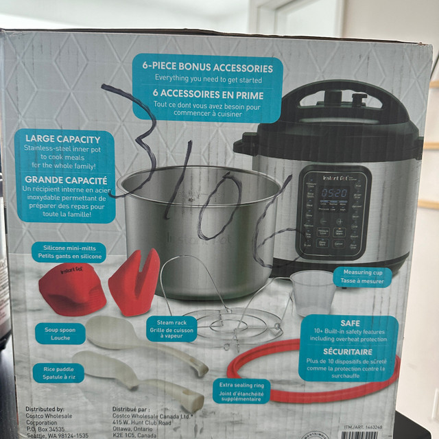 Instant Pot Duo Gourmet 6 Qt - Gently Used, Appliance Only - $50 in Microwaves & Cookers in City of Toronto - Image 4