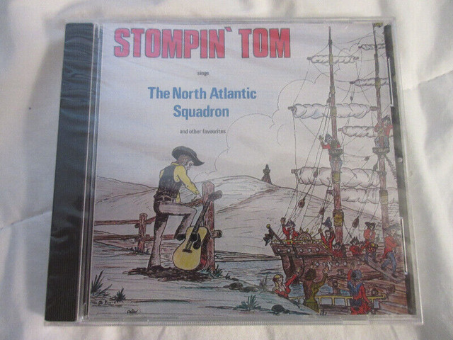 Lot:  2 New in plastic CD Stompin Tom, 1 used cassette tape in CDs, DVDs & Blu-ray in Timmins - Image 2