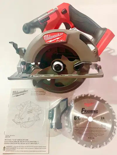 MILWAUKEE M18 FUEL 6-1/2” CORDLESS BRUSHLESS CIRCULAR SAW, View more