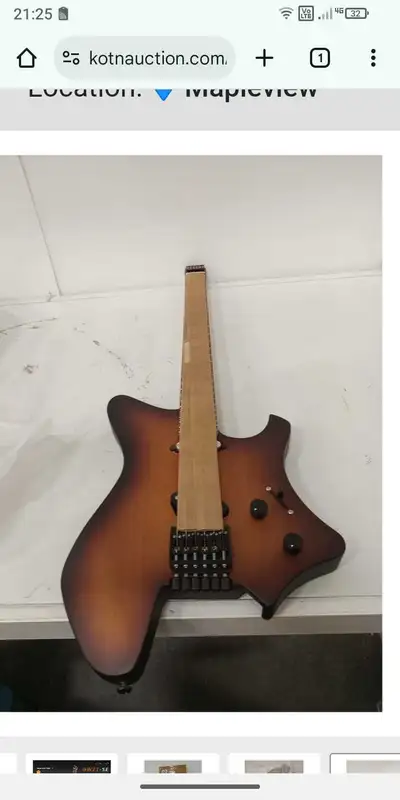 brand new EART gw2t-se  headless electric guitar, View more