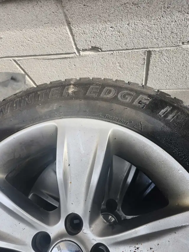 Snow Tires with OEM Dodge Charger Rims in Tires & Rims in Hamilton - Image 5