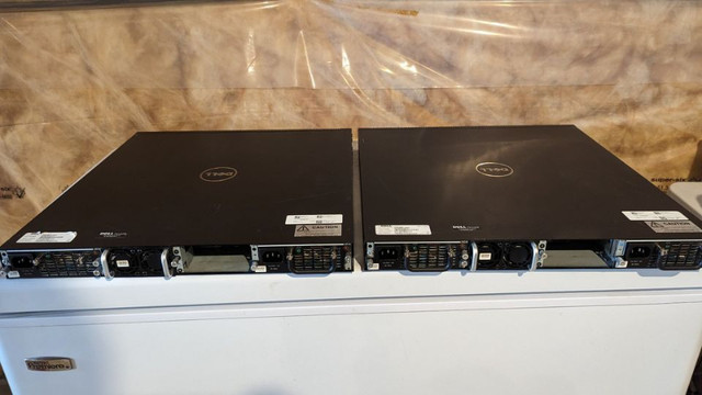Two Dell Force10 S4810P-AC 48 and Two Cisco WS-C3750X-48 in Networking in Brantford - Image 4