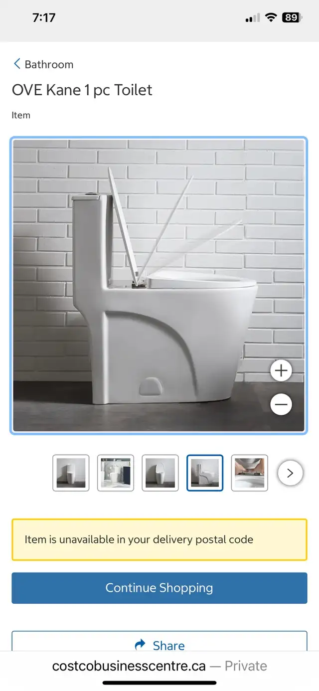OVE Kane Toilet