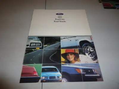 1985 Ford Cars & Trucks Sales Brochure. New. Can Mail in Canada, View more
