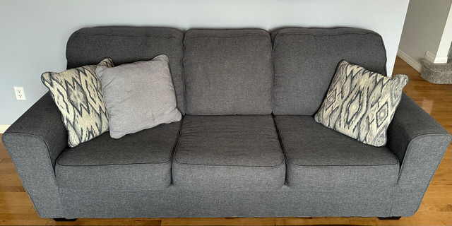Blue/Grey coloured Couch in Couches & Futons in Edmonton