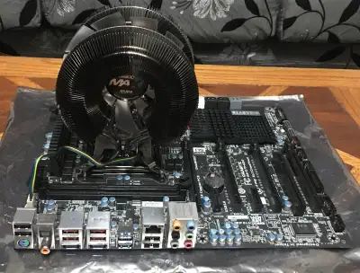 Gigabyte GA-X79-UD3 and Intel® Core™ i7-3820 64-bit Desktop CPU, View more