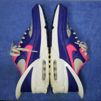 Nike Air Max 90 Flyease Shoes - Hyper Pink Deep Royal - Size 12