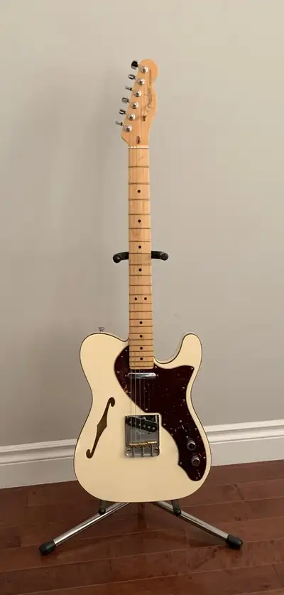 This beautiful Tele-Bration Fender Modern Telecaster Thinline is one of the 12 models released in 20...