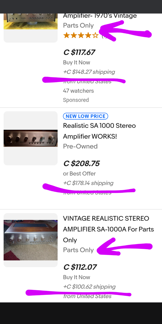 SPÉCIAL!!!Amplificateur réalistic vintage sa-1000 140$ in Stereo Systems & Home Theatre in Lévis - Image 11