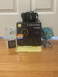 Nikon Coolpix Camera P500 36X ZOOM