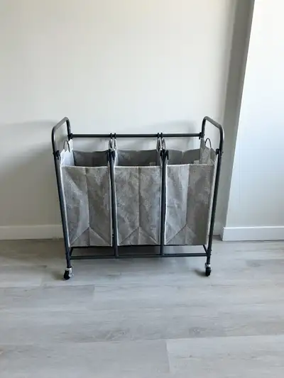 New-Laundry Sorter with 3 Compartments-Price Firm, View more