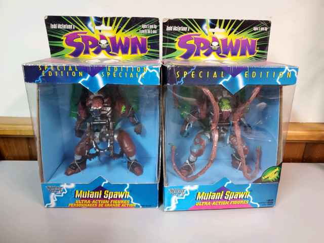 Special Edition Mutant Spawn McFarlane Toys New check pictures  in Comics & Graphic Novels in St. Catharines