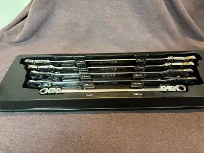 FOR SALE MATCO DOUBLE FLEX HEAD METRIC WRENCH SET WRENCH SET, View more