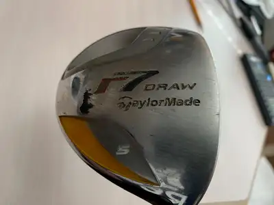 Taylormade R7 Draw 5 Wood, Regular Flex, Headcover, View more