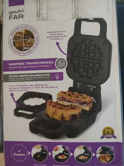 Gaufri Far Waffle Maker, View more