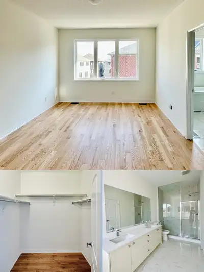 York U Markham Townhouse for rental-2nd FL Master Bedroom