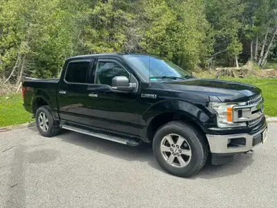 2018 Ford F-150 XLT XTR – 3.5L EcoBoost Shadow Black | Black Leather Interior | 6 Passenger Standard...