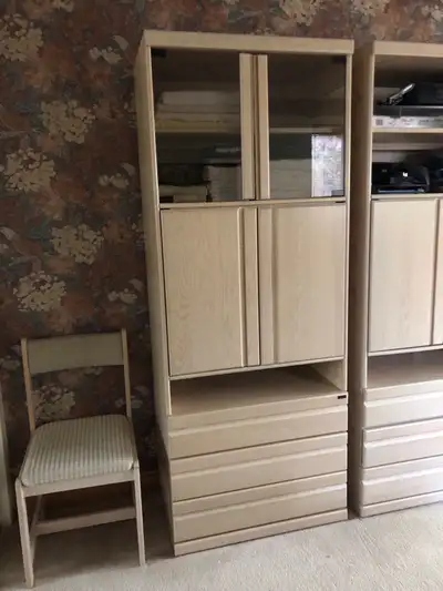 Elegant wall unit, View more