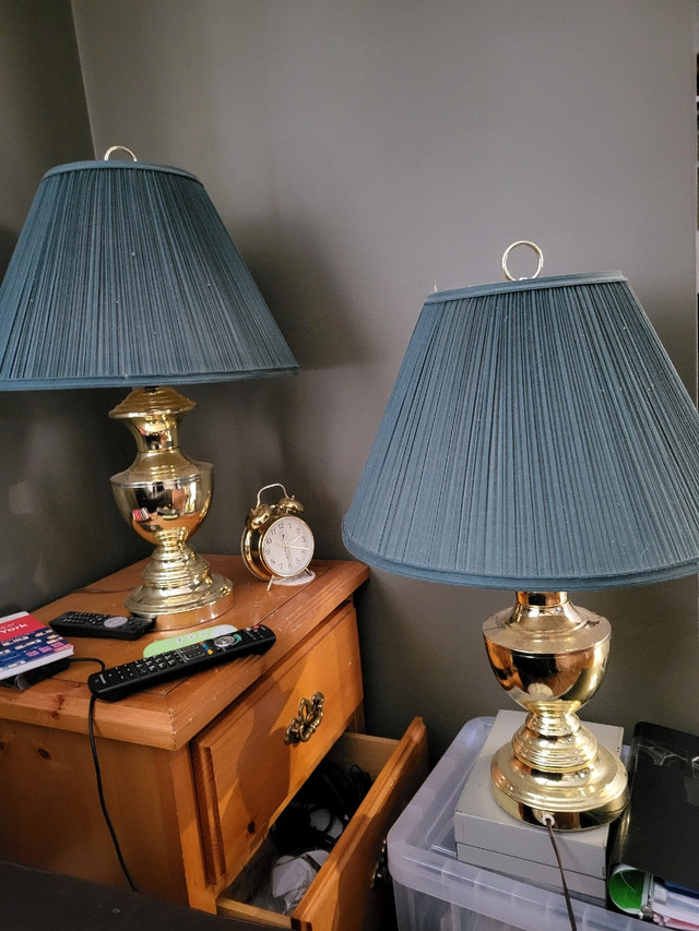 Lot of 2 vintage table  lamps  in Indoor Lighting & Fans in Kitchener / Waterloo