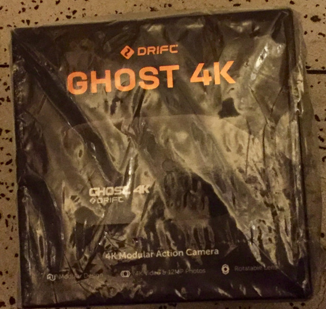 DRIFT GHOST 4K CAMERA NEVER OPENED in Cameras & Camcorders in Edmonton