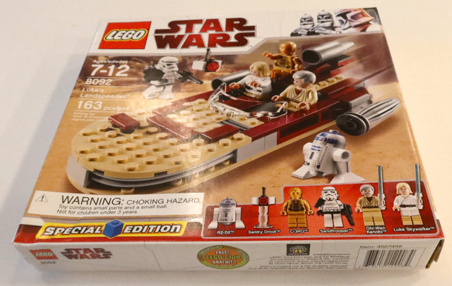 Lego 8092 – Star Wars  - Luke's Landspeeder - neuf/new in Toys & Games in Gatineau - Image 2