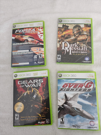 4 jeux XBOX 360, View more