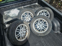 15" Ford Alloy Wheels and  Tires 