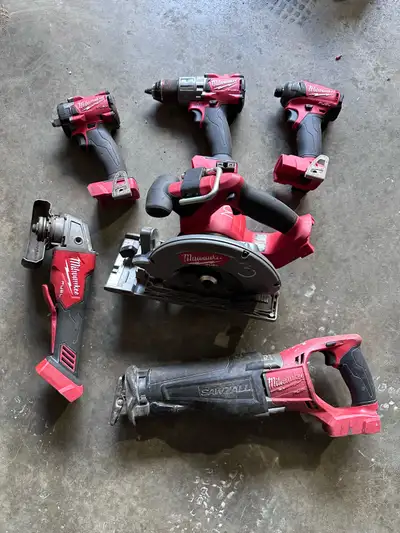Milwaukee M18 Fuel 6 tools combo kit, View more
