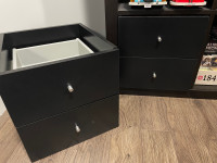 Two Kallax drawer inserts. $40 for both