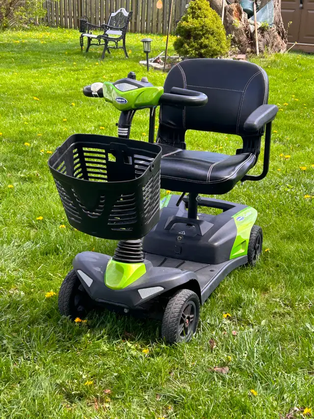 Top of the line folding scooter with new batteries only $500