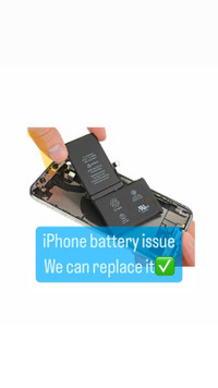 Iphone battery replacement from$39