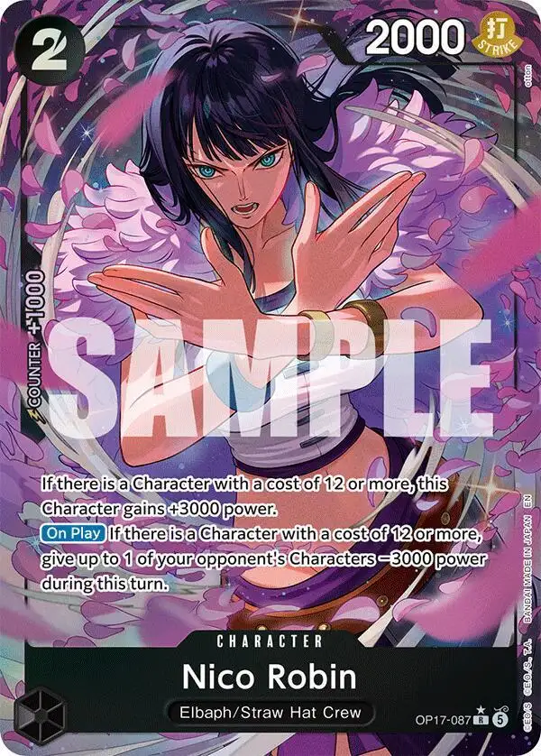 Nico Robin (Alt Art) - The World's Strongest Warriors (OP17)