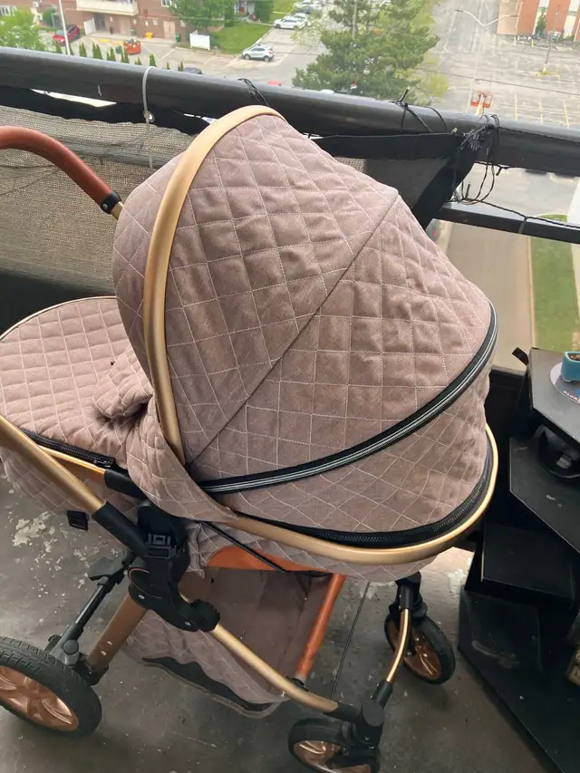 Beautiful Stoller pram baby carriage, car seat $400 obo in Strollers, Carriers & Car Seats in St. Catharines - Image 4
