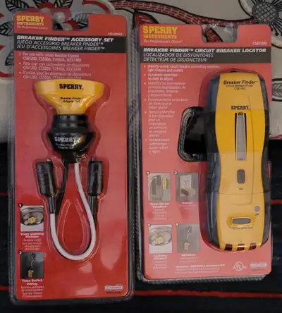 Sperry Détecteur de Disjoncteur avec Jeu d’accessoires, View more