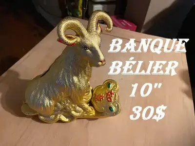 Banque bélier genre céramique, View more