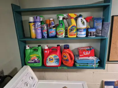 Assorted Cleaning and Laundry Supplies Bring appropriate packing materials This lot is up for biddin...