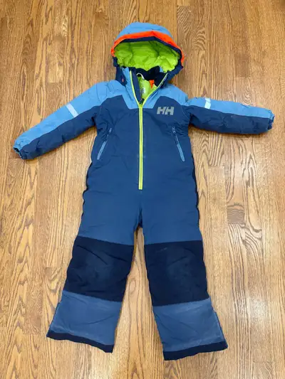 3 helly hansen rider Insulated  snowsuit 110 size5, View more