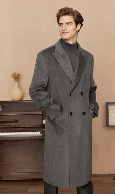 Riz Ouzh Cashmere Coat, View more