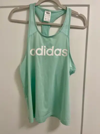 Adidas mint green workout tee, View more