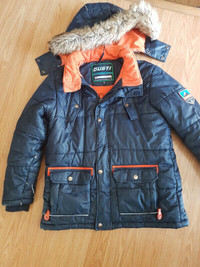 2 BOYS WINTER JACKETS THE FIRST 1 IS GUSTI & THE SECOND GEORGE B