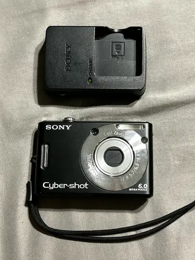 Sony CyberShot DSC-W40 6.0MP Digital Camera, View more