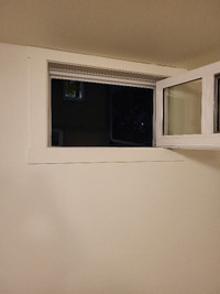 Egress size compliant Window NO concrete cutting