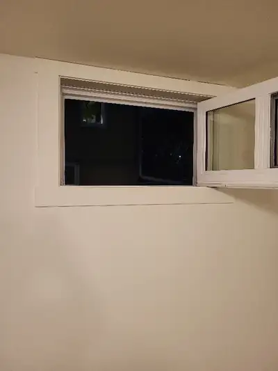 Egress size compliant Window NO concrete cutting, View more