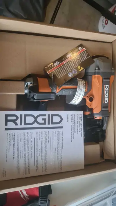 Rigid Air Brad Nailer - Brand New, View more