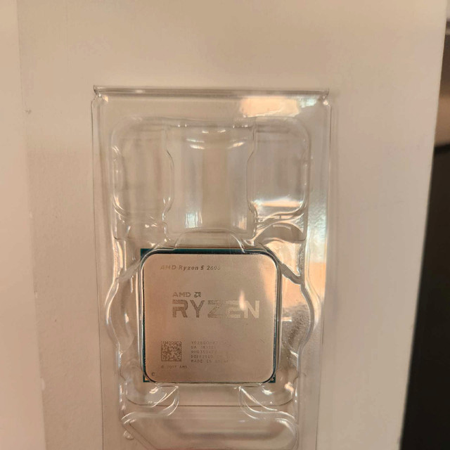 Ryzen 5 2600 CPU W/Cooler in System Components in Kitchener / Waterloo - Image 2