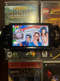 PSP. MOVIES AND GAMES