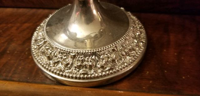 Antique Silver plated three head  candelabra in Kitchen & Dining Wares in Markham / York Region - Image 3