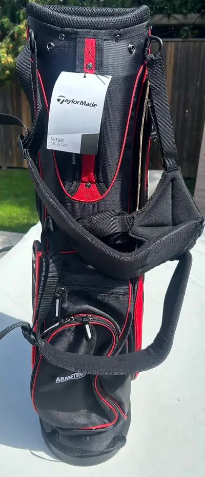 brand new Taylor-Made golf bag with stand, View more